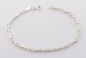 Сребърна гривна SGR0049